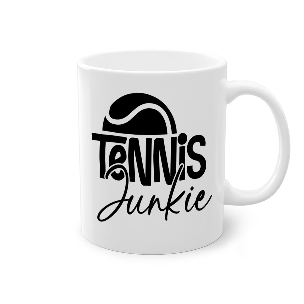 Tennis junkie 281#- tennis-Mug / Coffee Cup