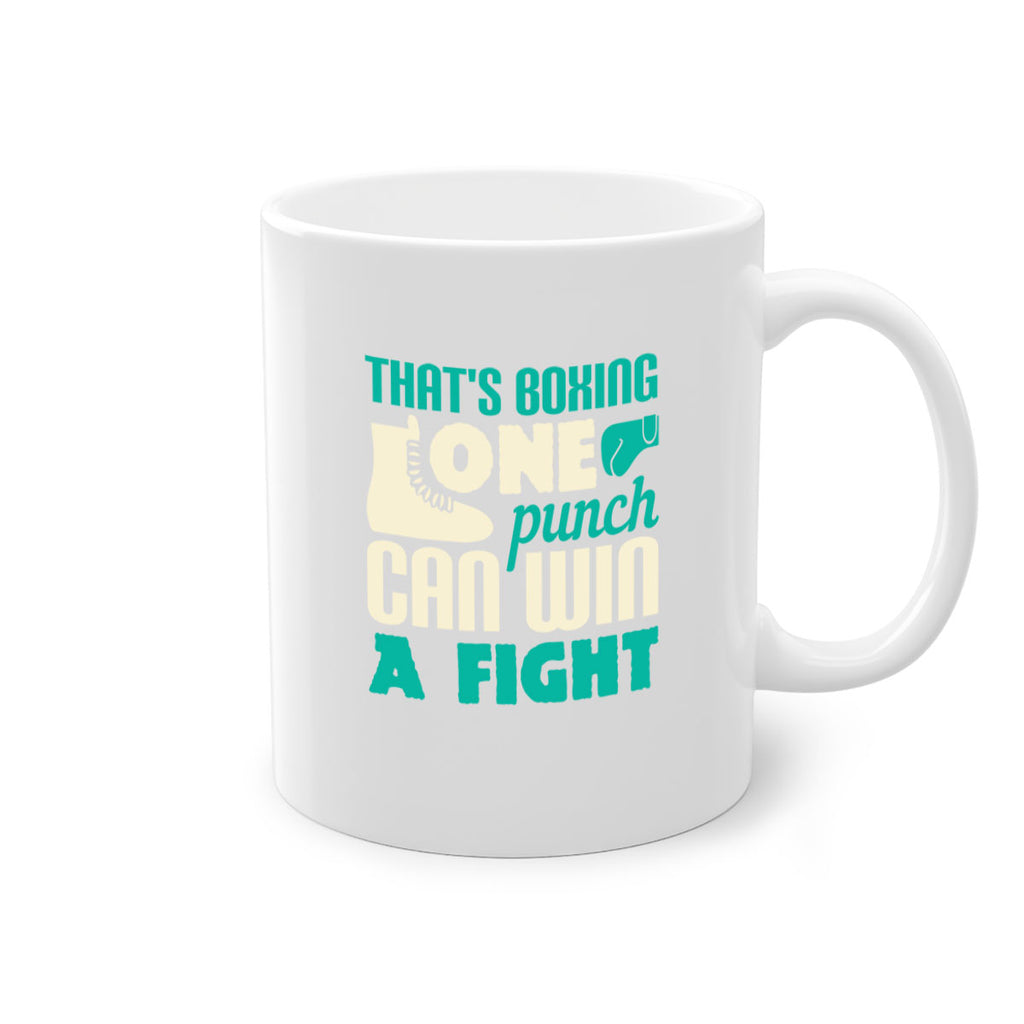 Thats boxing one punch can win a fight 1854#- boxing-Mug / Coffee Cup