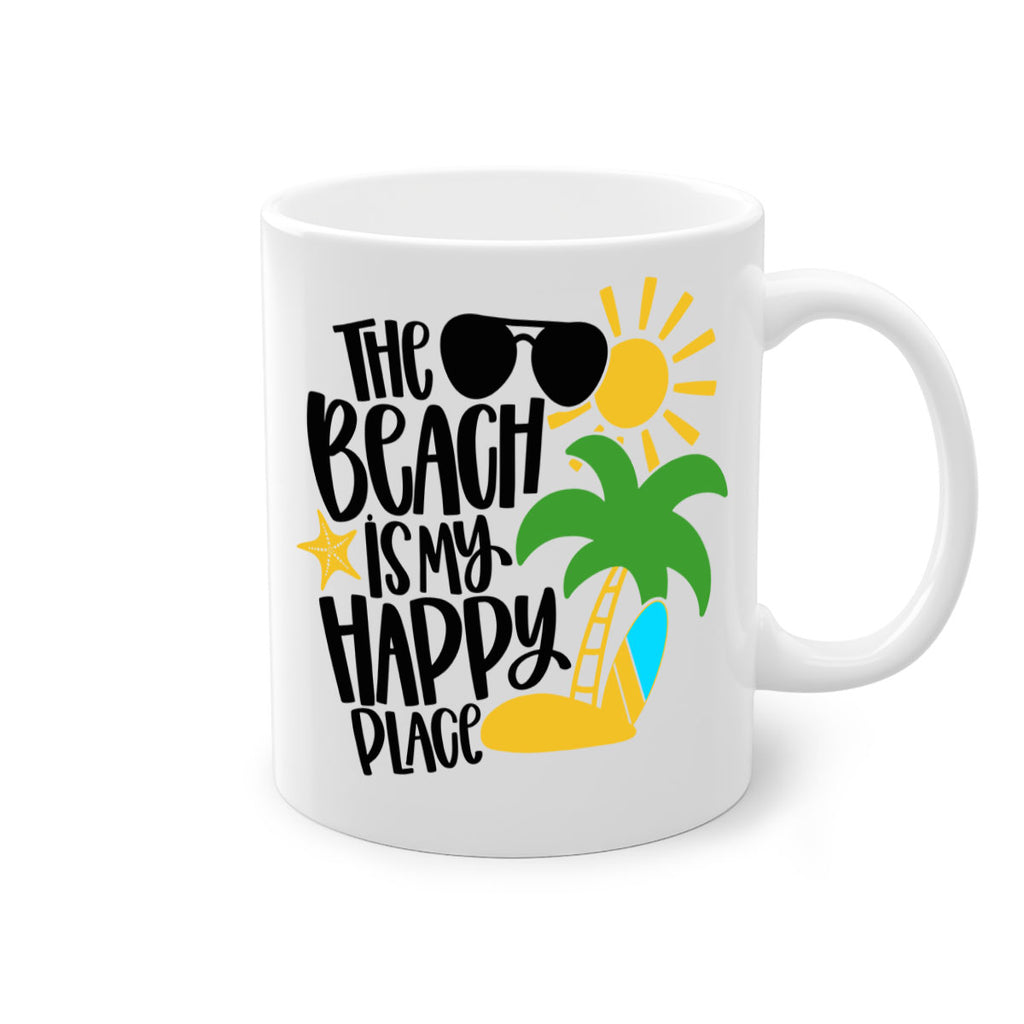 The Beach Is My Happy Place Style 12#- Summer-Mug / Coffee Cup