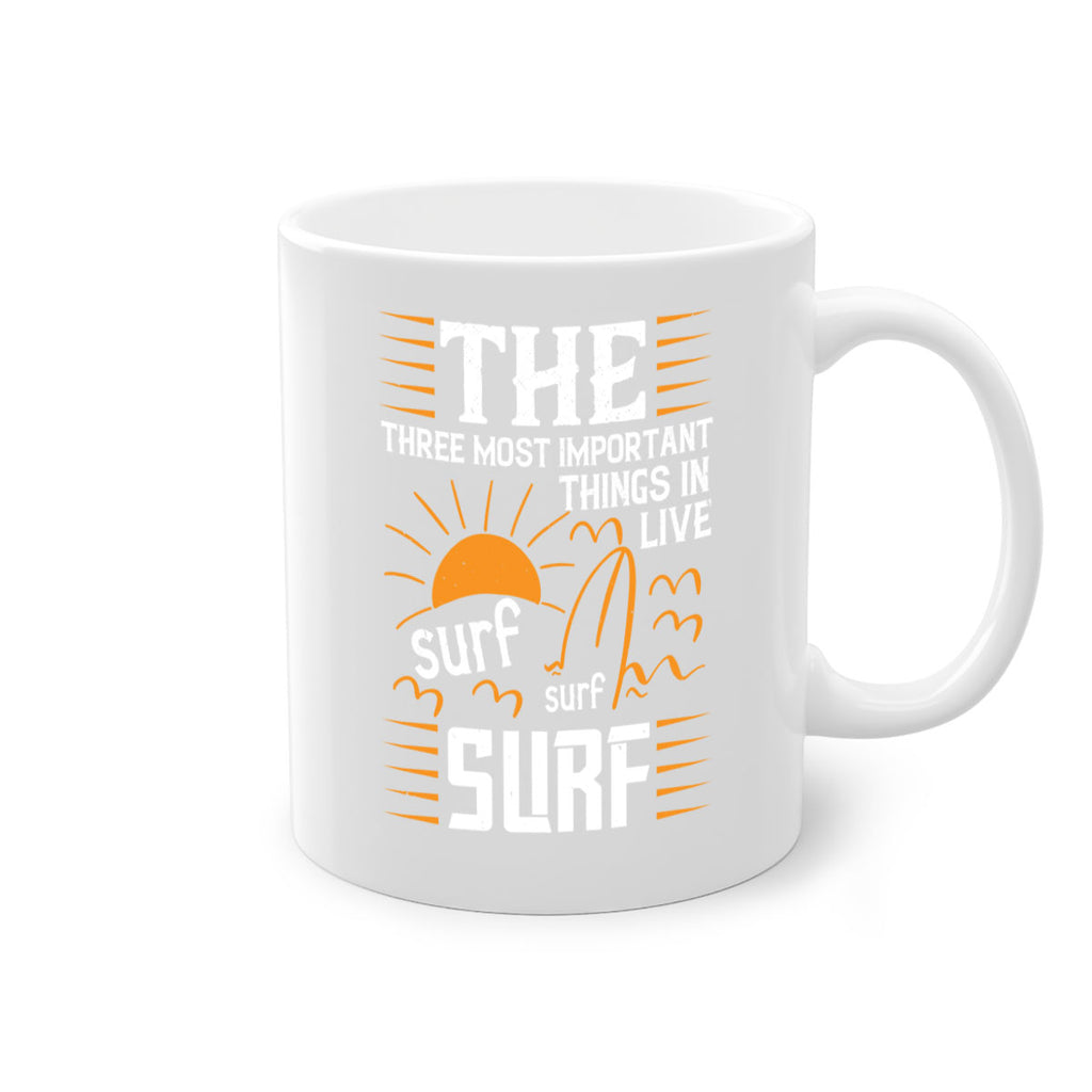 The three most important things in life sur surf surf 174#- surfing-Mug / Coffee Cup