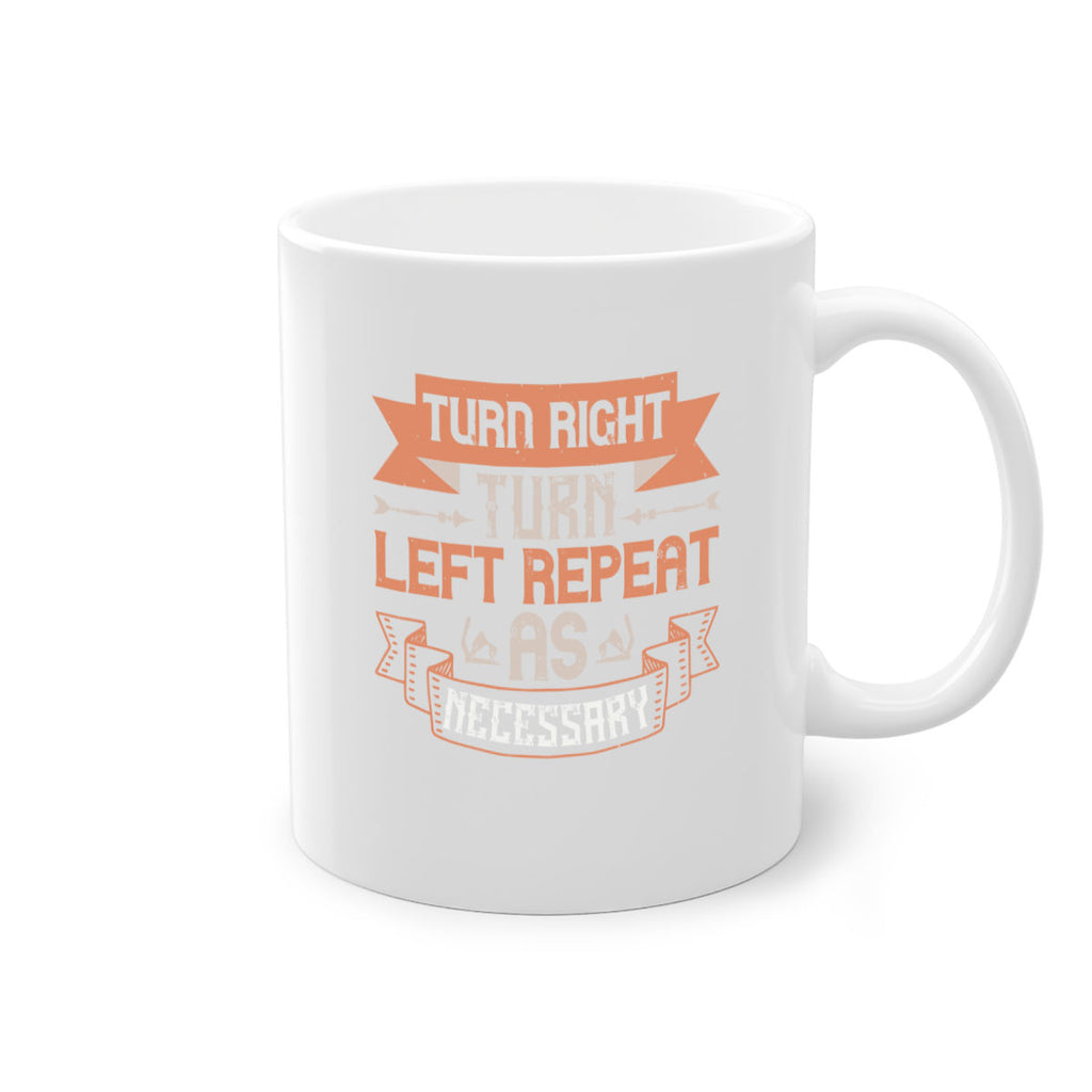 Turn right Turn left Repeat as necessary 126#- ski-Mug / Coffee Cup