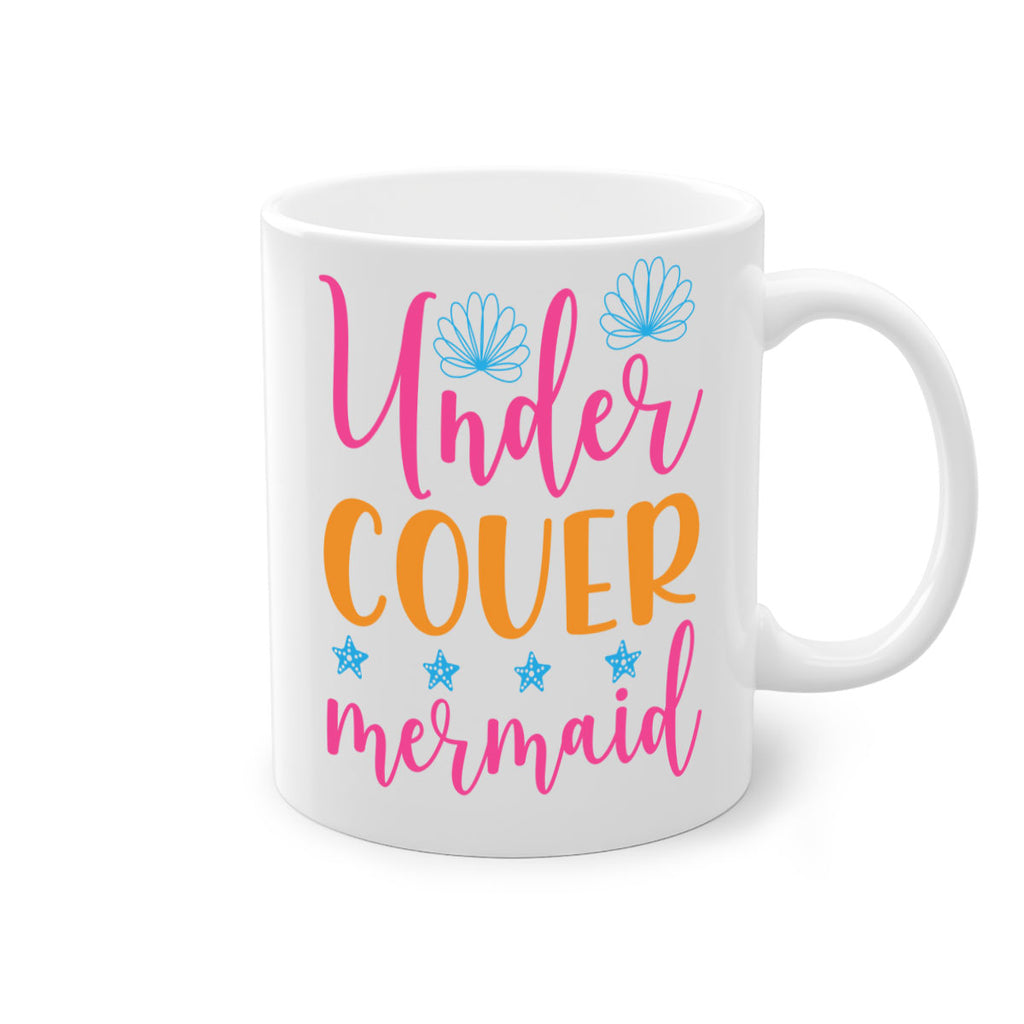 Under Cover Mermaid Design 653#- mermaid-Mug / Coffee Cup