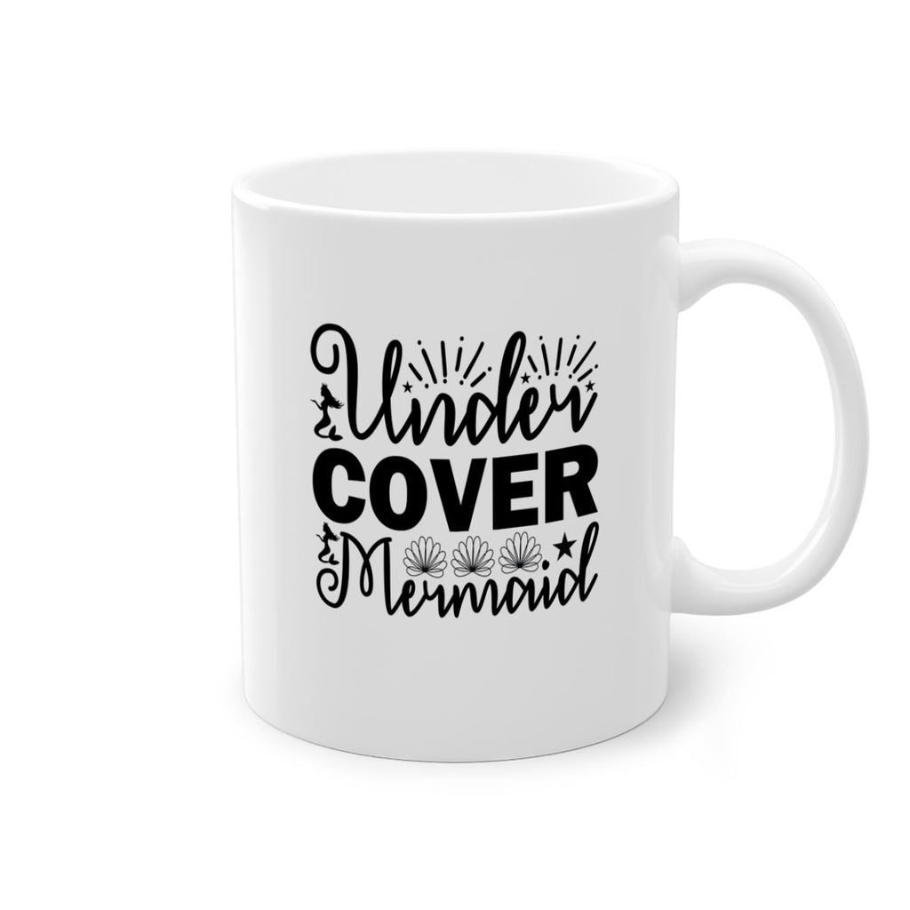 Under Cover Mermaid design 652#- mermaid-Mug / Coffee Cup