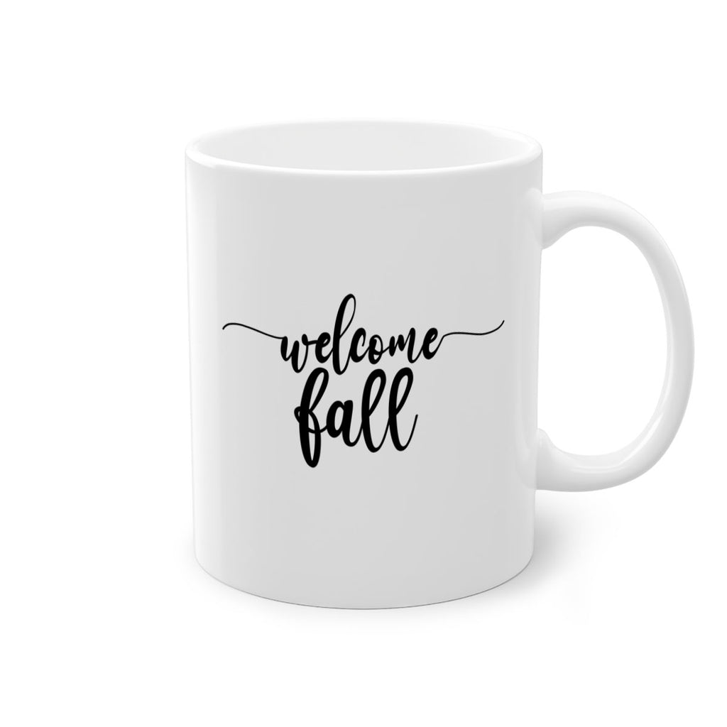 Welcome Fall 630#- fall-Mug / Coffee Cup