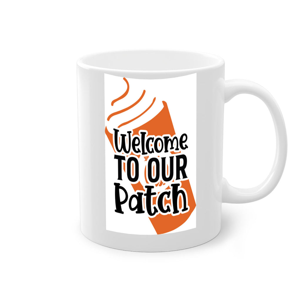 WelcometoOurPatch 642#- fall-Mug / Coffee Cup