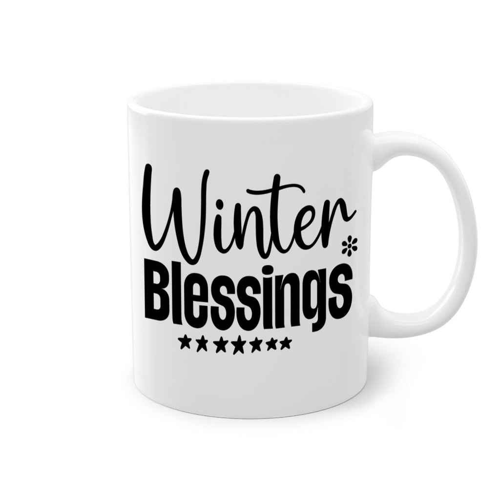 Winter Blessings497#- winter-Mug / Coffee Cup