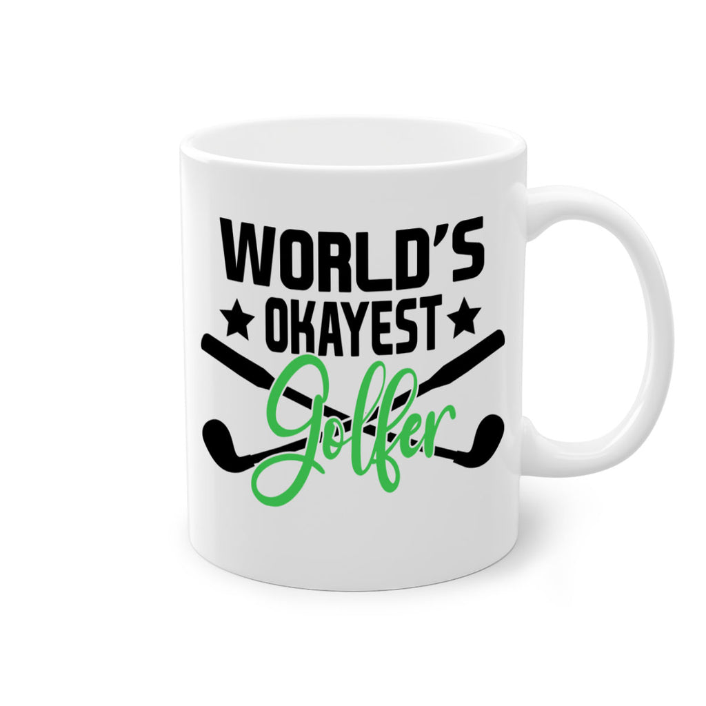 Worlds okayest golfer 27#- golf-Mug / Coffee Cup