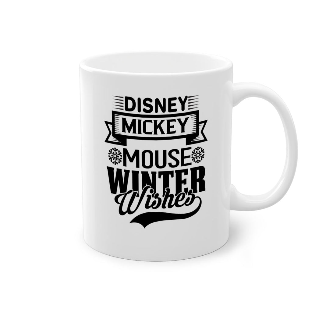 disney mickey mouse winter wishes 93#- winter-Mug / Coffee Cup