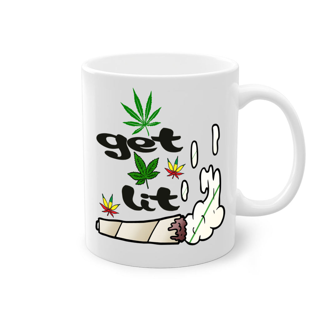 get lit 91#- marijuana-Mug / Coffee Cup