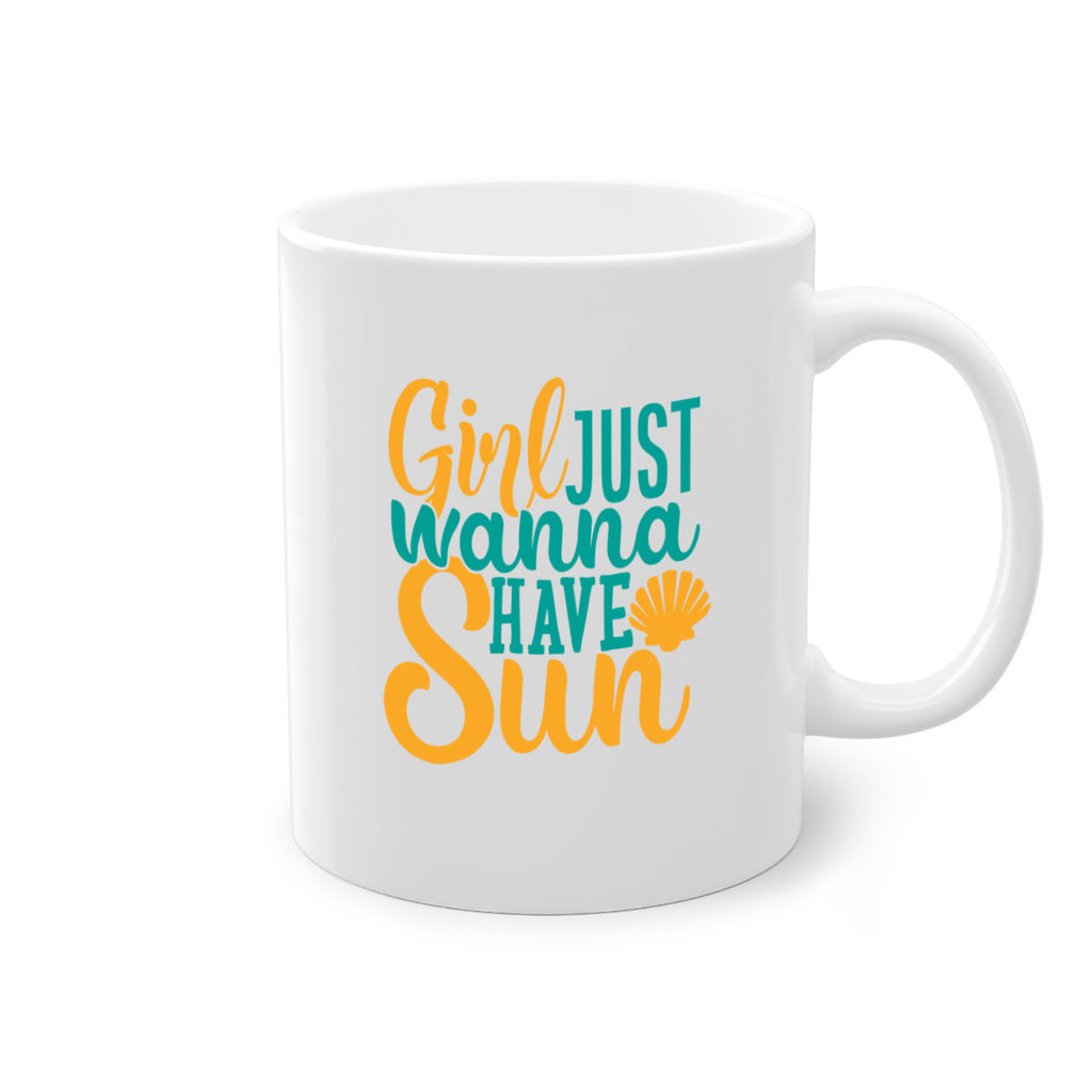 girls just wanna have sun Style 101#- Summer-Mug / Coffee Cup