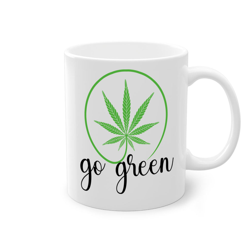 go green cannabis 92#- marijuana-Mug / Coffee Cup