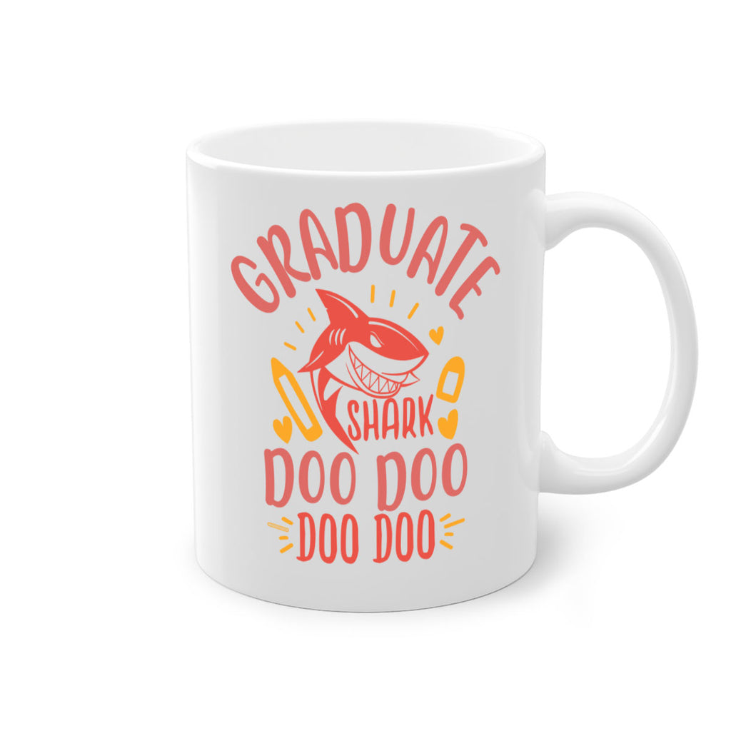 graduate shark doo doo doo doo 1#- graduation-Mug / Coffee Cup