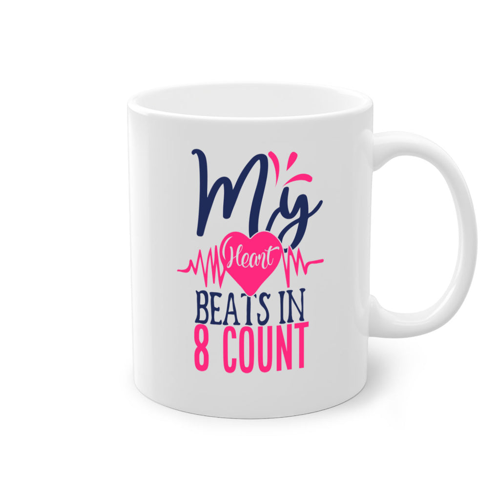my heart beats in count 1740#- cheer-Mug / Coffee Cup