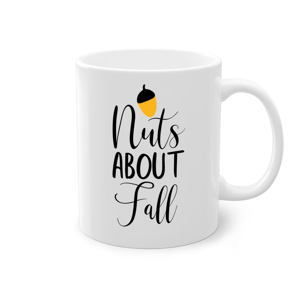 nuts about fall 445#- fall-Mug / Coffee Cup