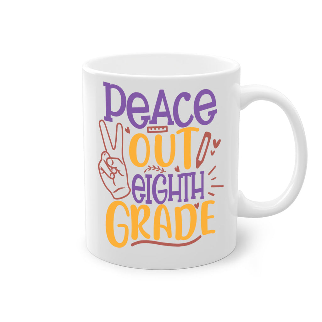 peace out 8th grade 2#-8th grade-Mug / Coffee Cup