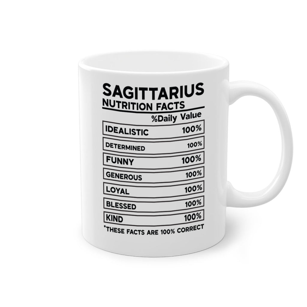 sagittarius Nutrition Facts 400#- zodiac-Mug / Coffee Cup