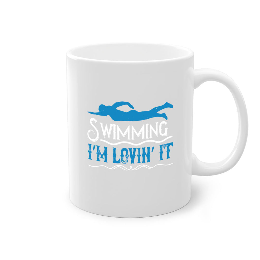 swimming I’m lovin’ it 376#- swimming-Mug / Coffee Cup