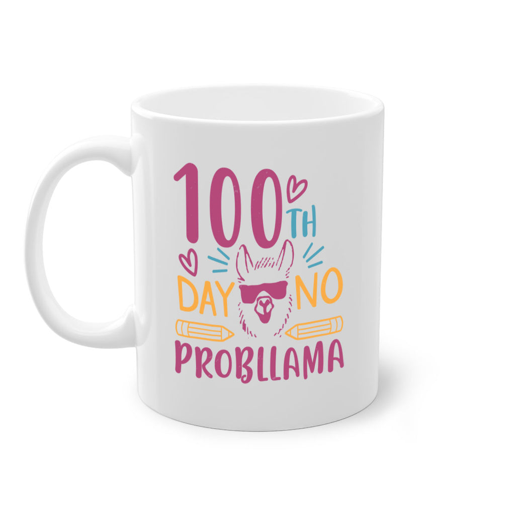 100th day no probllama 37#- 100 days-Mug / Coffee Cup