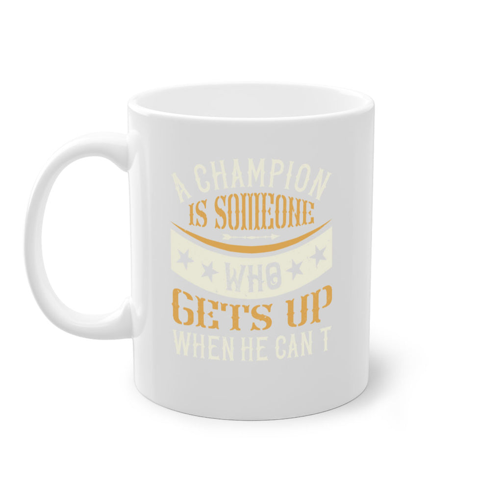A champion is someone who gets up when he cant 2364#- boxing-Mug / Coffee Cup