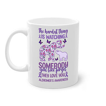 AlzheimerS Awareness Purple Elephant 16#- alzheimers-Mug / Coffee Cup
