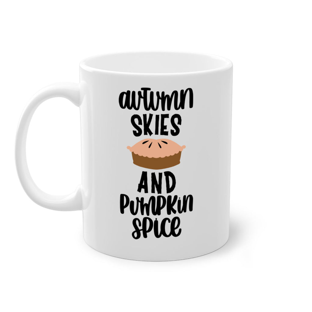 Autumn Skies And Pumpkin Spice 477#- fall-Mug / Coffee Cup