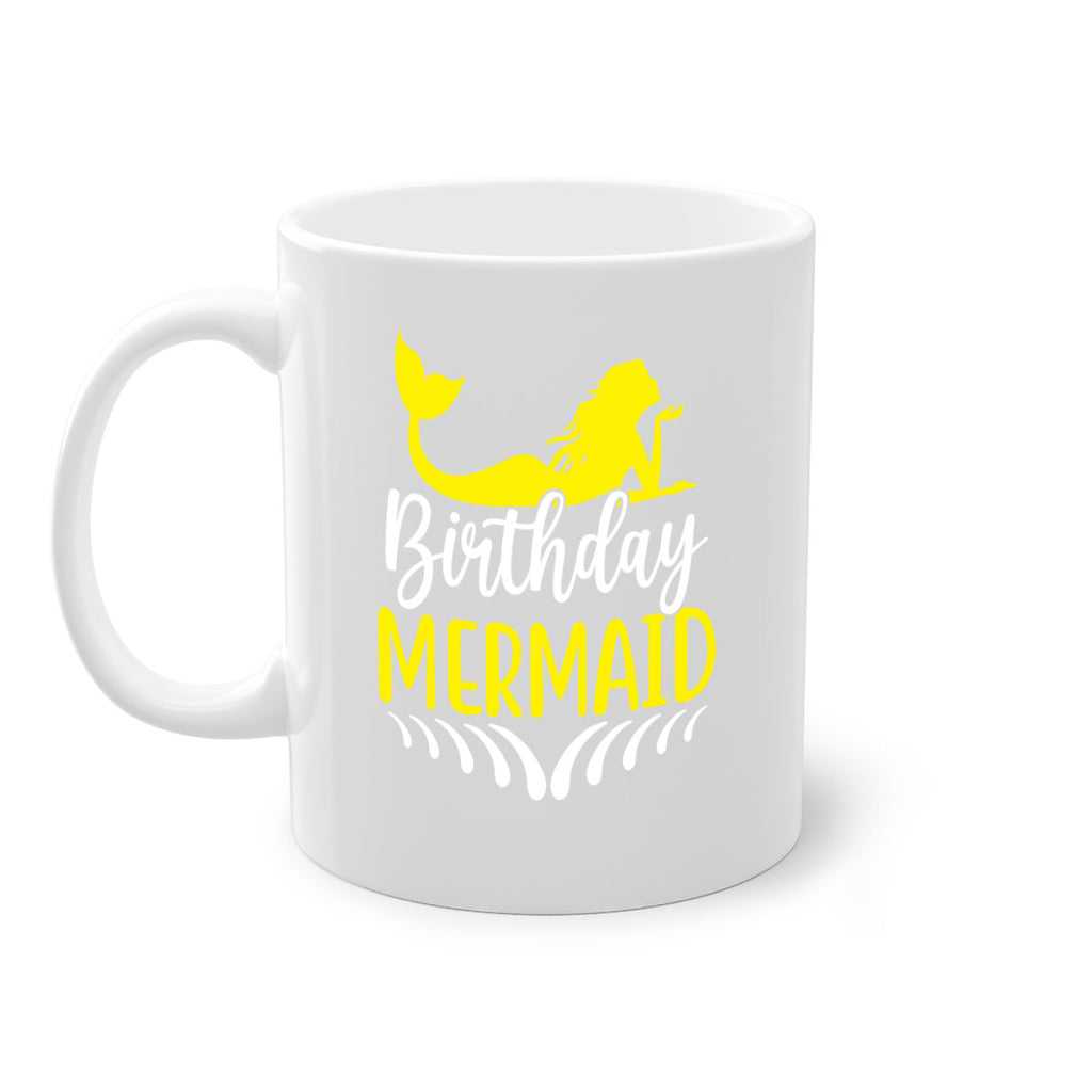 Birthday Mermaid 68#- mermaid-Mug / Coffee Cup
