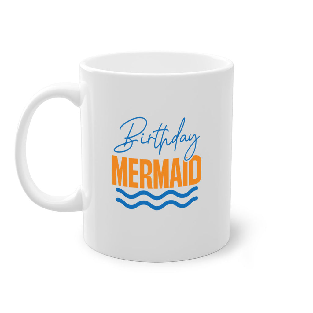 Birthday Mermaid 73#- mermaid-Mug / Coffee Cup