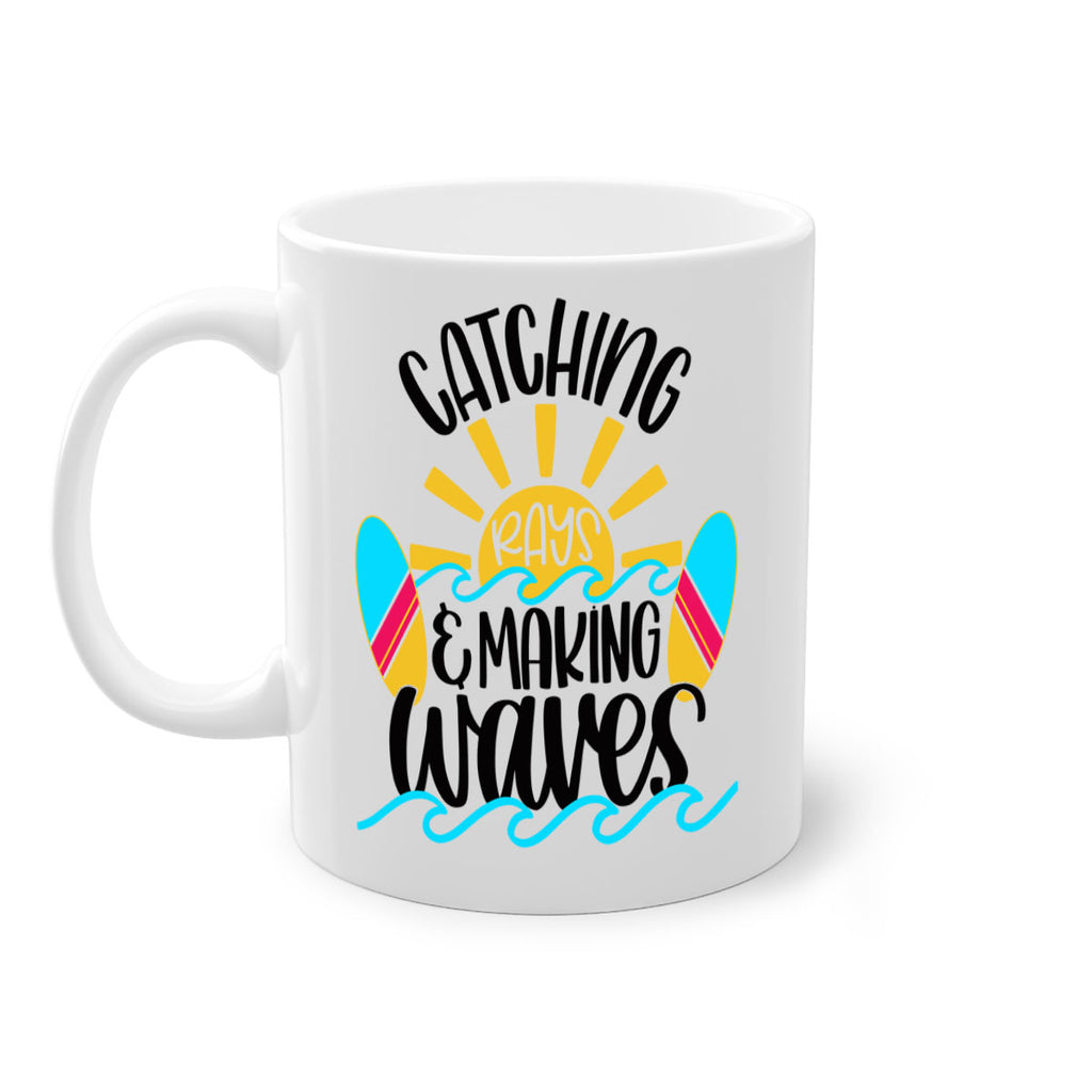 Catching Rays Making Waves Style 49#- Summer-Mug / Coffee Cup