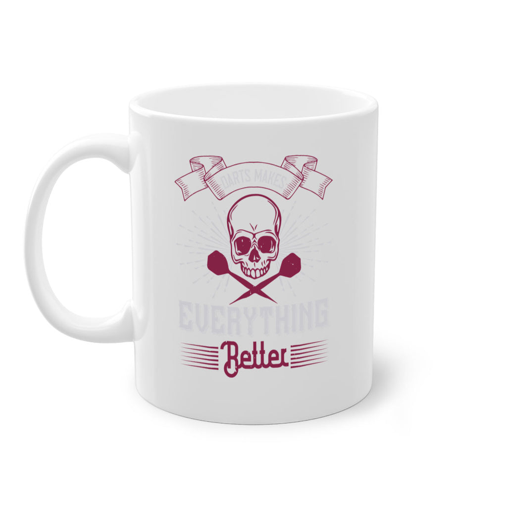 Darts Makes Everything Better 2331#- darts-Mug / Coffee Cup