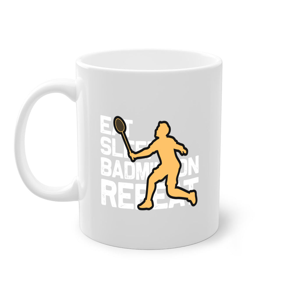 Eat 1286#- badminton-Mug / Coffee Cup