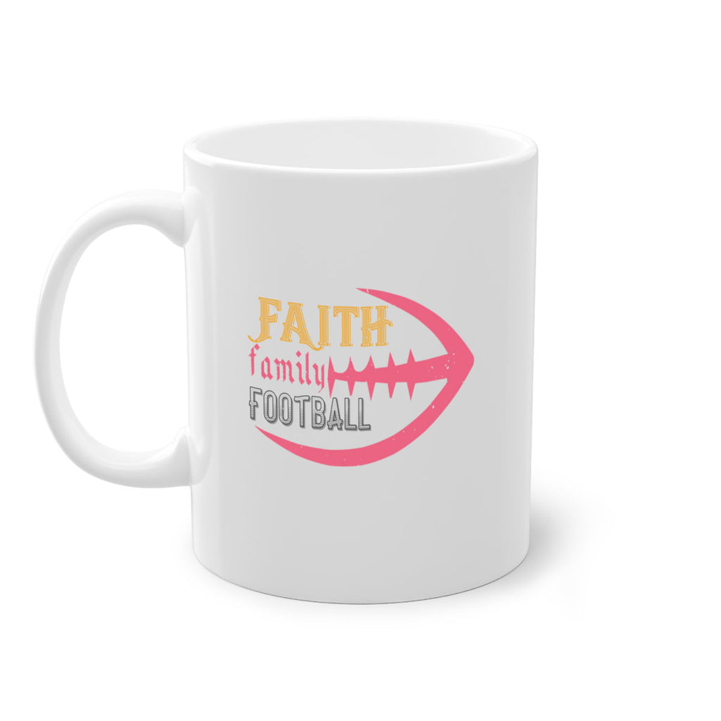 Faith family football 1257#- football-Mug / Coffee Cup