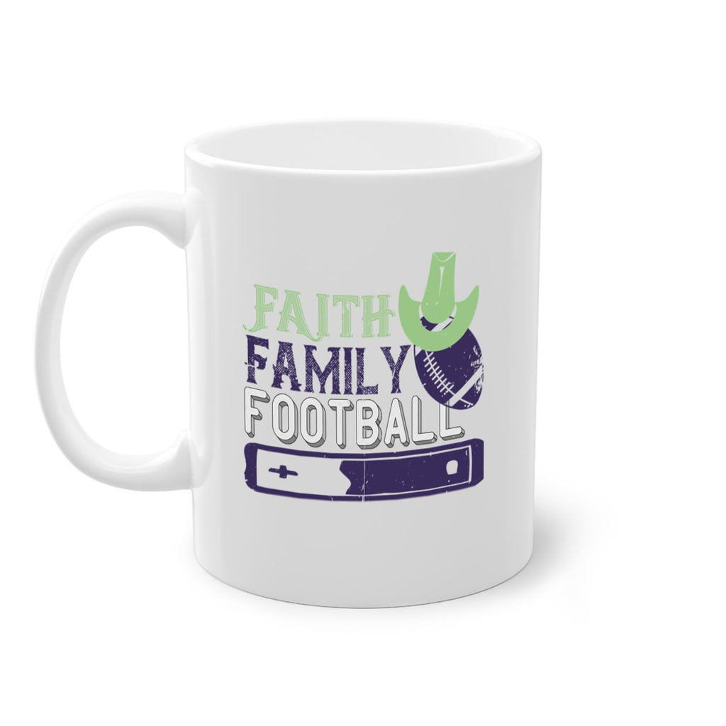 Faith family football 1258#- football-Mug / Coffee Cup