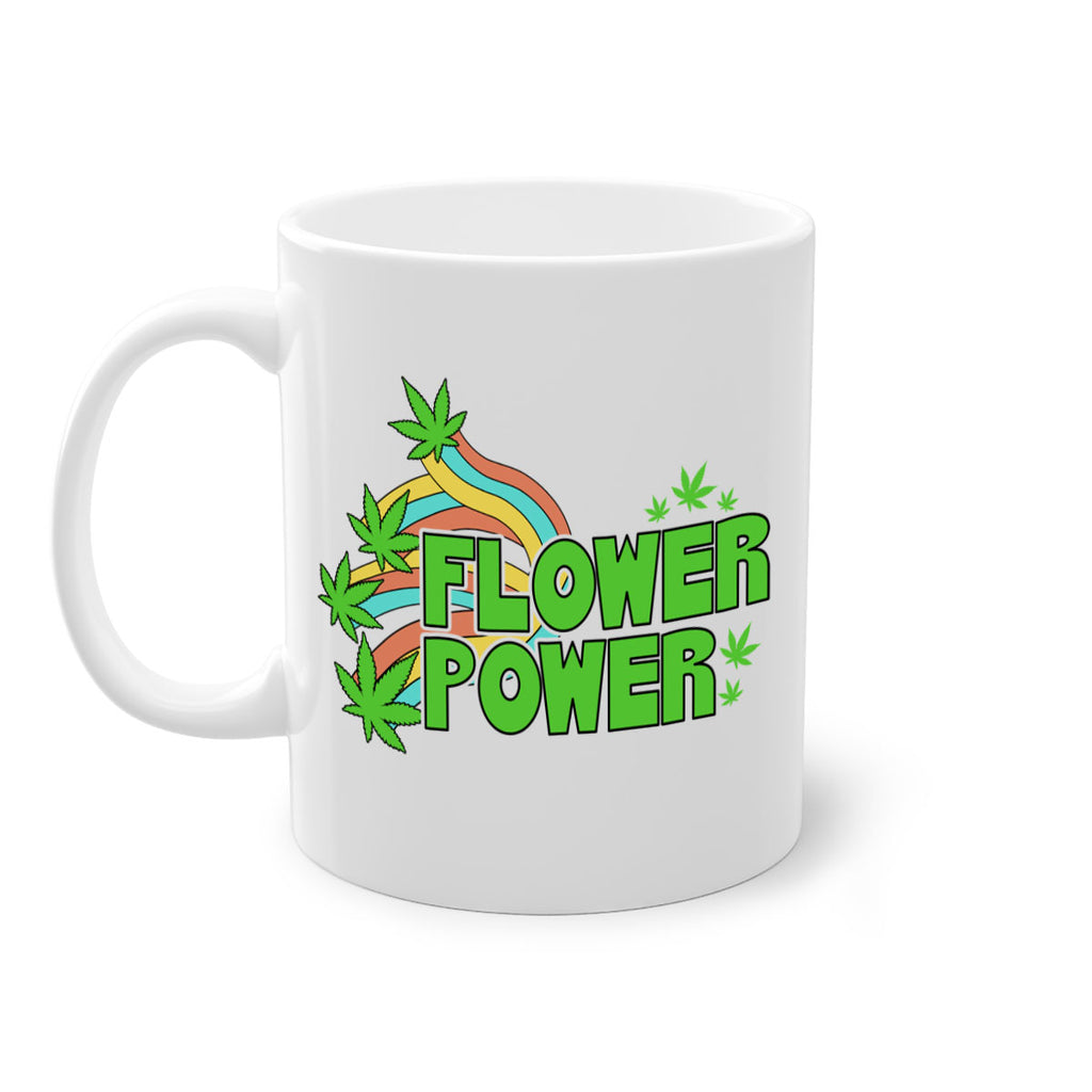 Flower Power Cannabis leaf 86#- marijuana-Mug / Coffee Cup