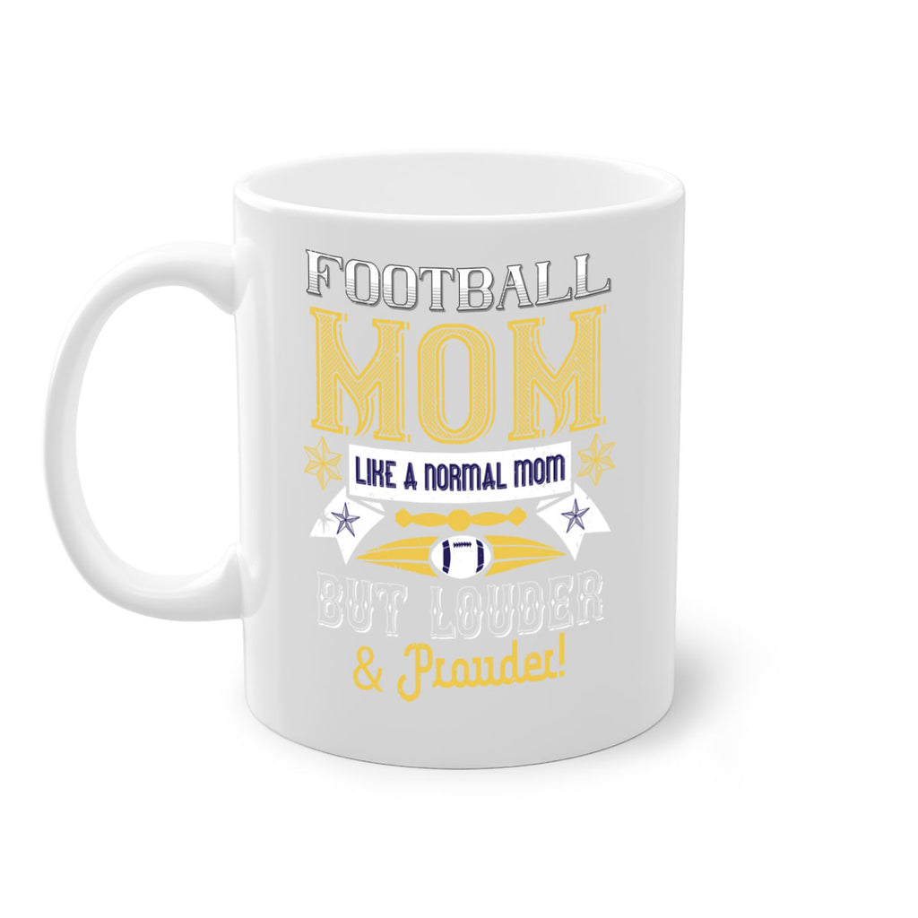 Football mom like a normal mom 1237#- football-Mug / Coffee Cup