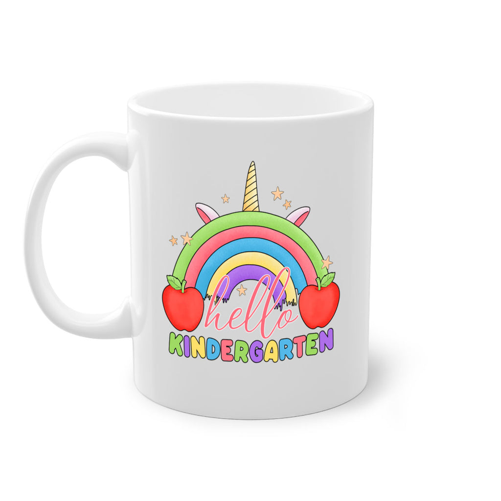 Hello Kindergarten Unicorn Rainbow 6#- Kindergarten-Mug / Coffee Cup