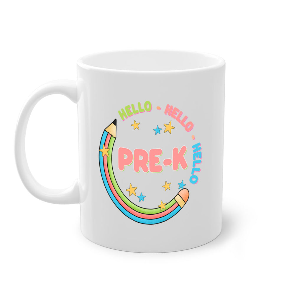 Hello PreK Pencil 4#- preK-Mug / Coffee Cup