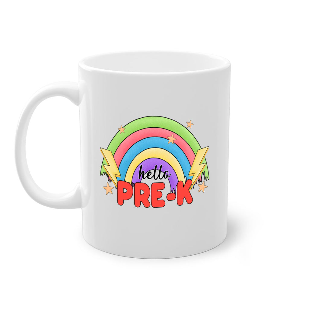 Hello PreK Rainbow 6#- preK-Mug / Coffee Cup