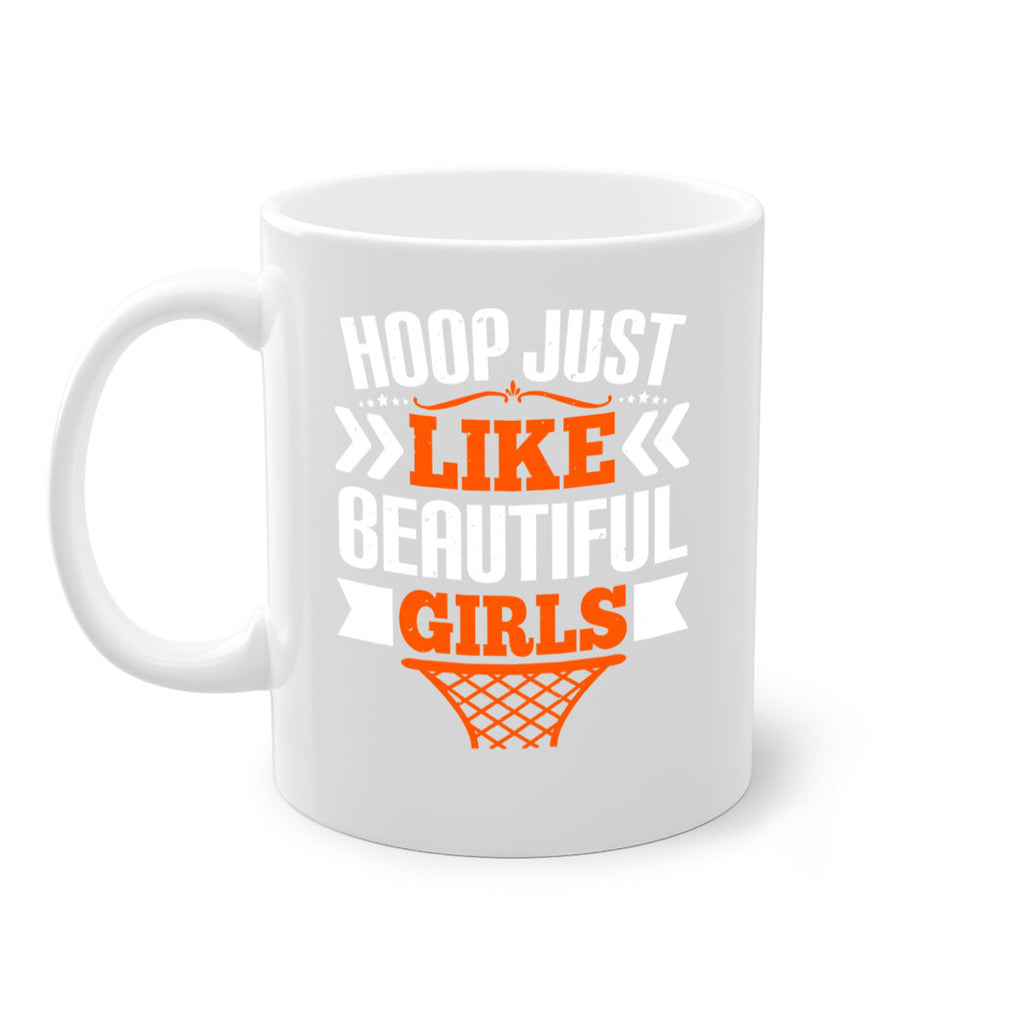 Hoop just like beautiful girls 2289#- basketball-Mug / Coffee Cup