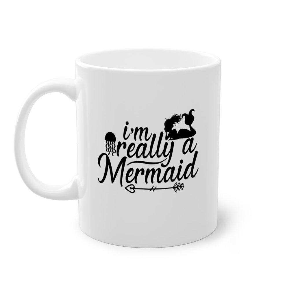 I m Really A Mermaid 213#- mermaid-Mug / Coffee Cup