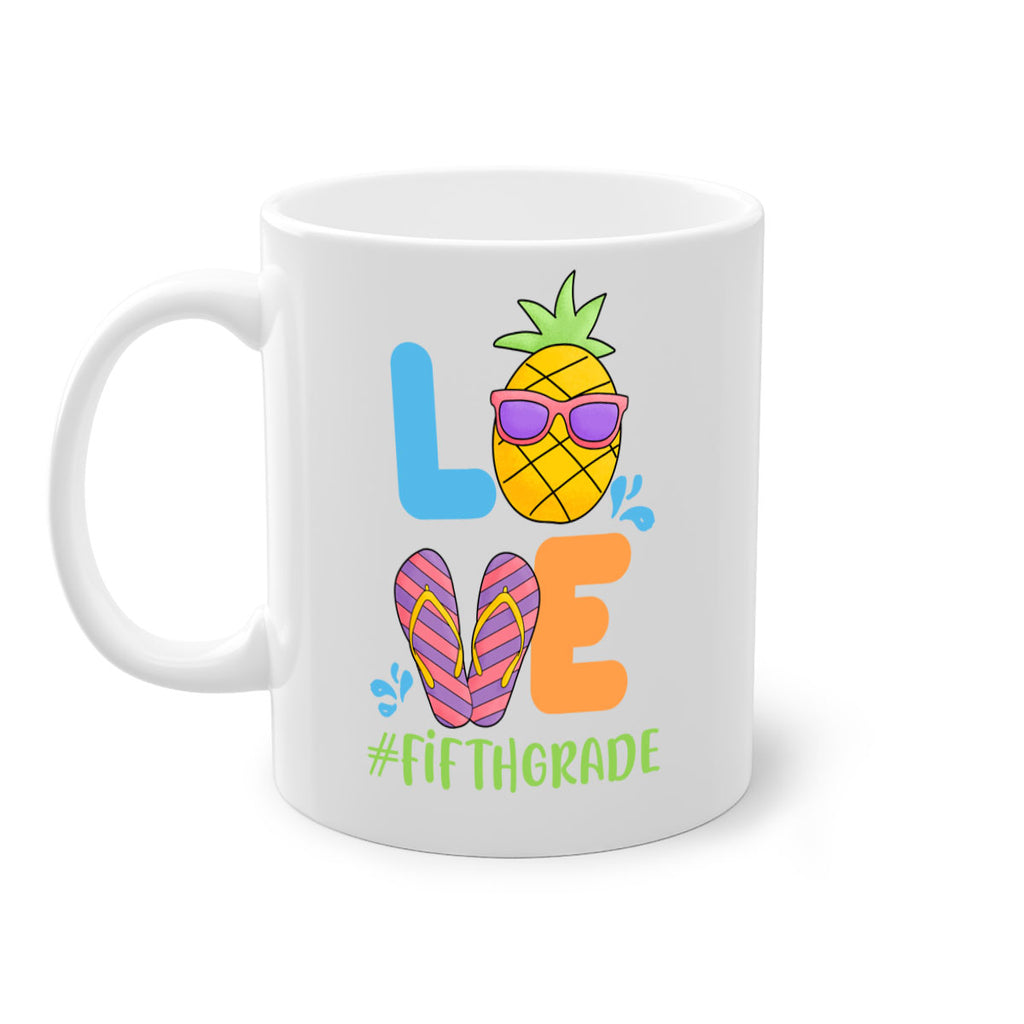 LOVE 5th Grade Summer Pineapple 19#- 5th grade-Mug / Coffee Cup