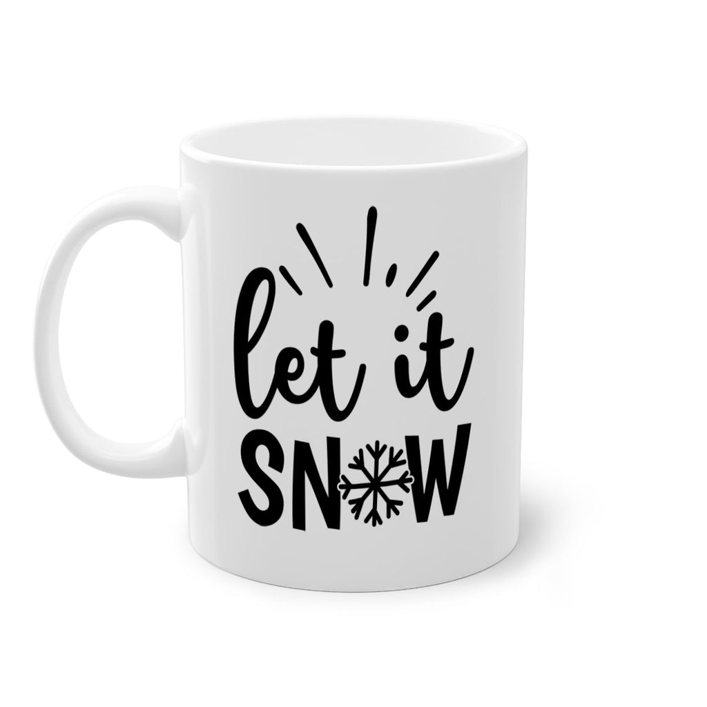 Let It Snow 283#- winter-Mug / Coffee Cup
