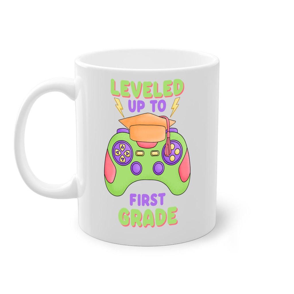 Leveled up to 1st Grade 10#- First Grade-Mug / Coffee Cup