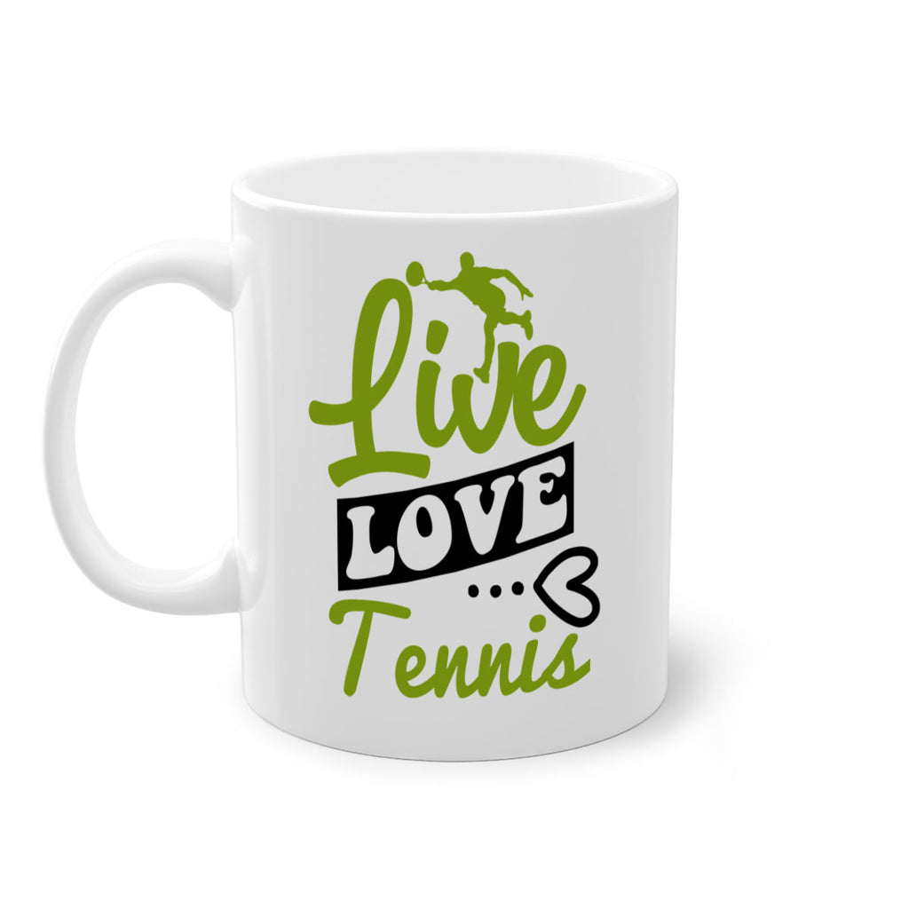 Live Love Tennis 829#- tennis-Mug / Coffee Cup