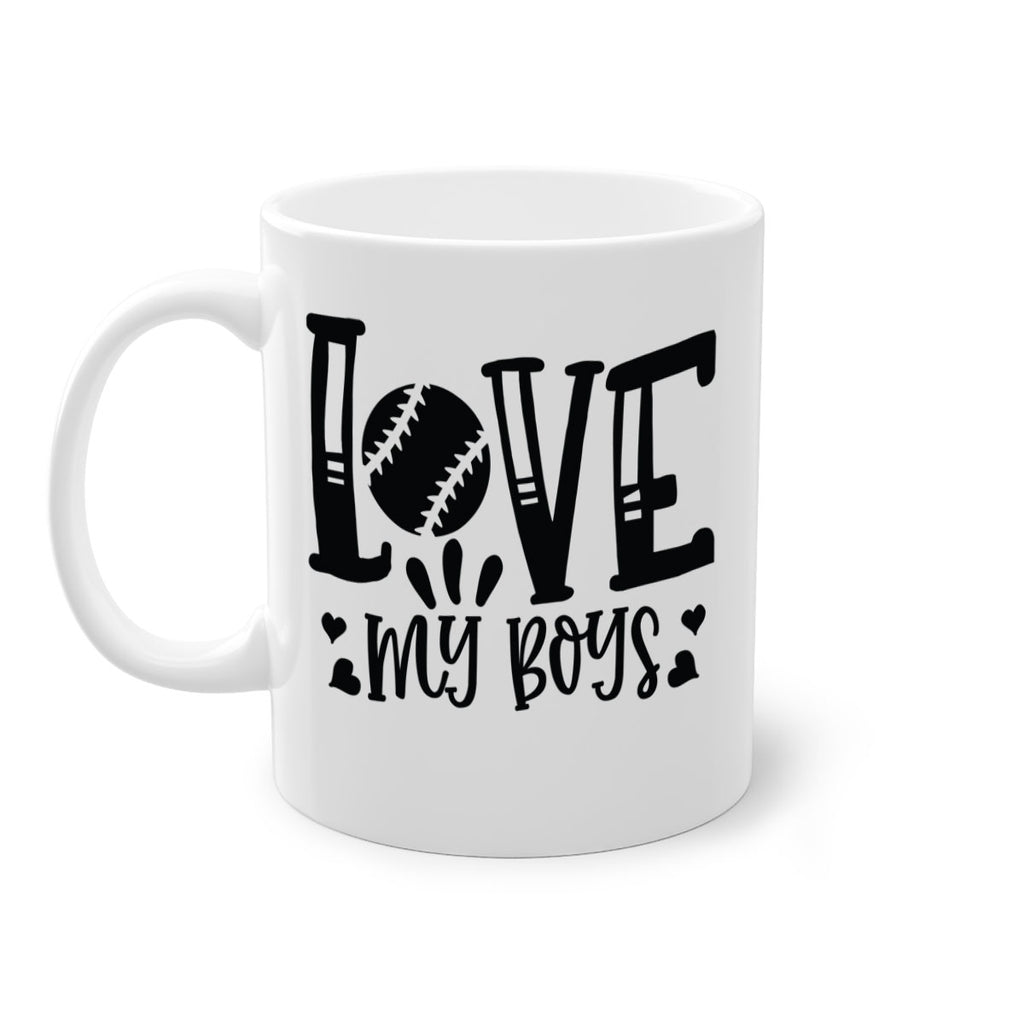 Love My Boys 2053#- baseball-Mug / Coffee Cup