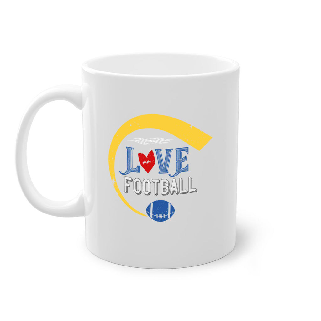 Love football 733#- football-Mug / Coffee Cup