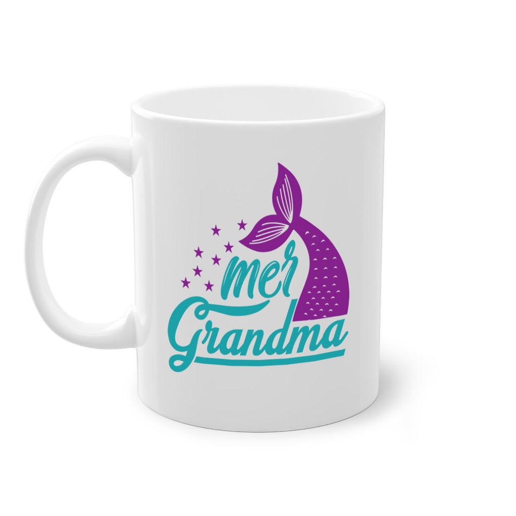 Mer Grandma 328#- mermaid-Mug / Coffee Cup