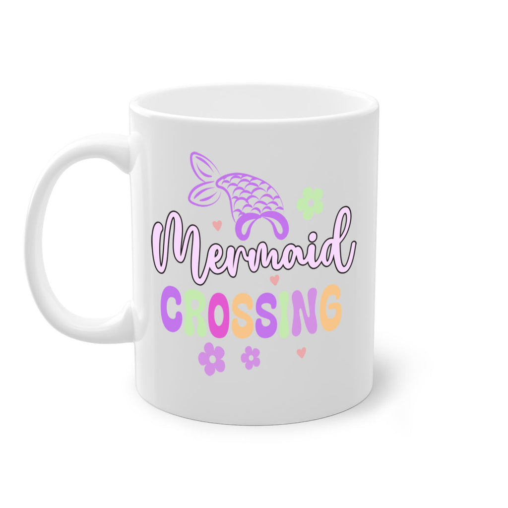 Mermaid Crossing 401#- mermaid-Mug / Coffee Cup