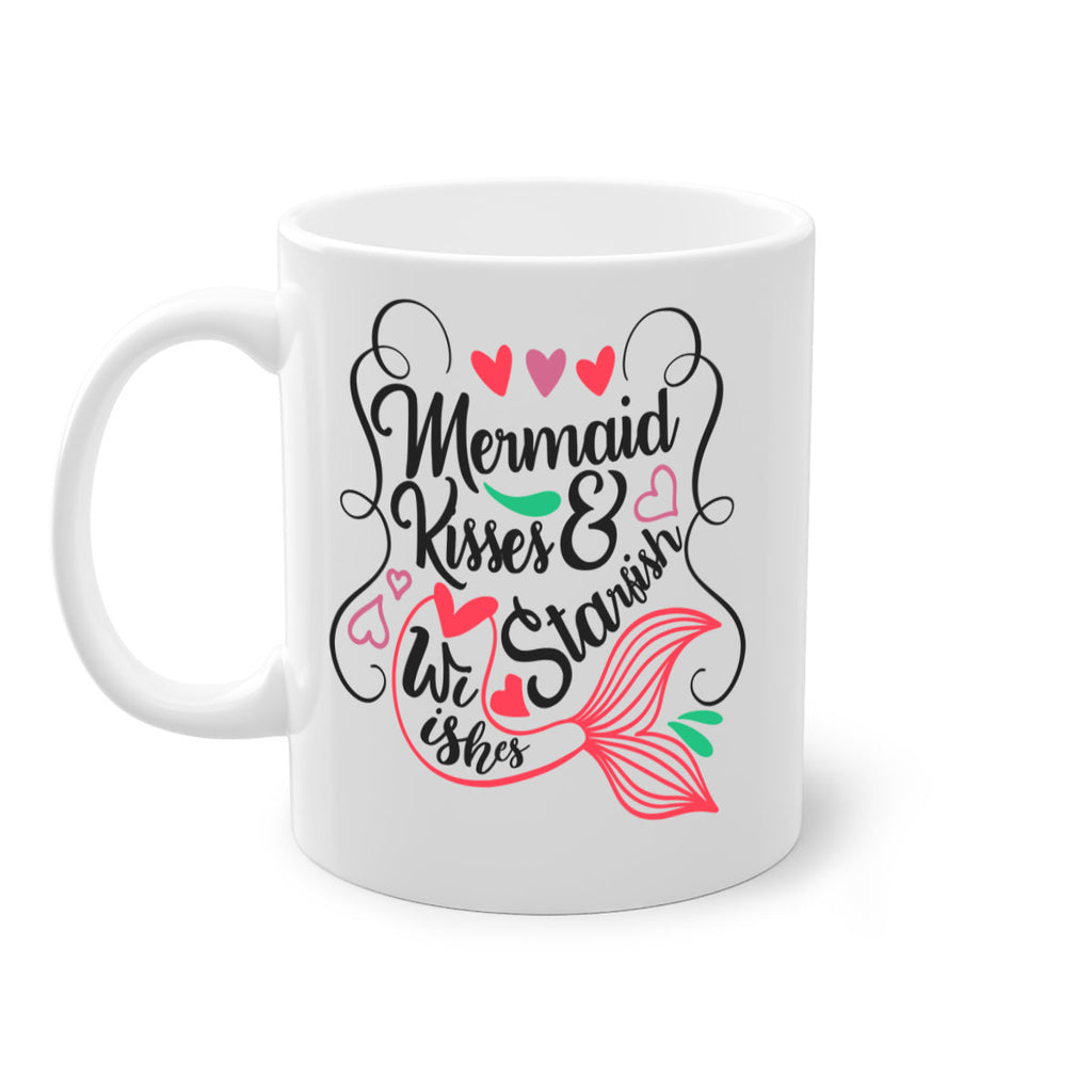 Mermaid Kisses Starfish Wishes 368#- mermaid-Mug / Coffee Cup