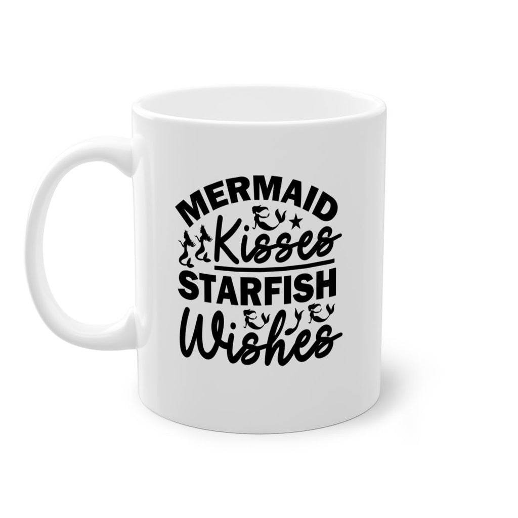 Mermaid Kisses Starfish Wishes 424#- mermaid-Mug / Coffee Cup