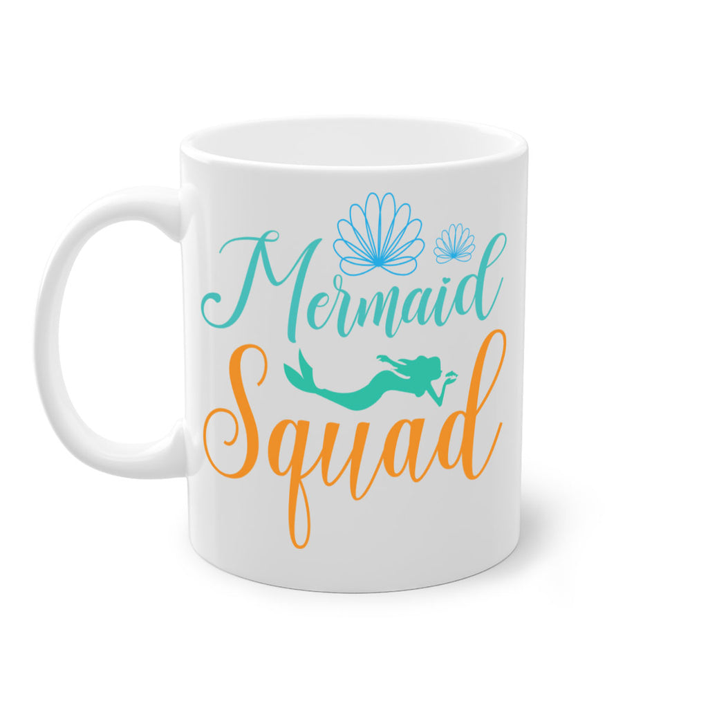 Mermaid Squad Design 449#- mermaid-Mug / Coffee Cup